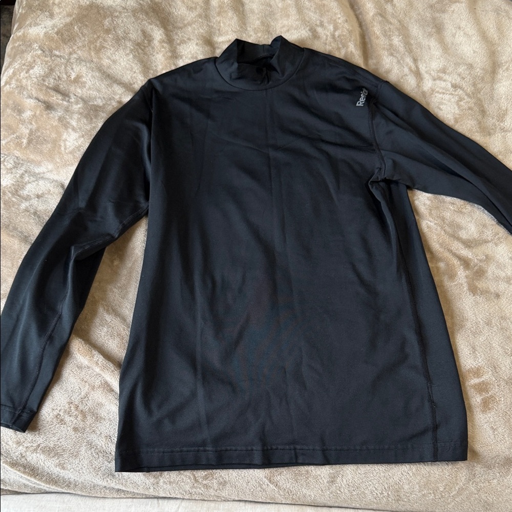 Reebok Black Long Sleeve Athletic Top